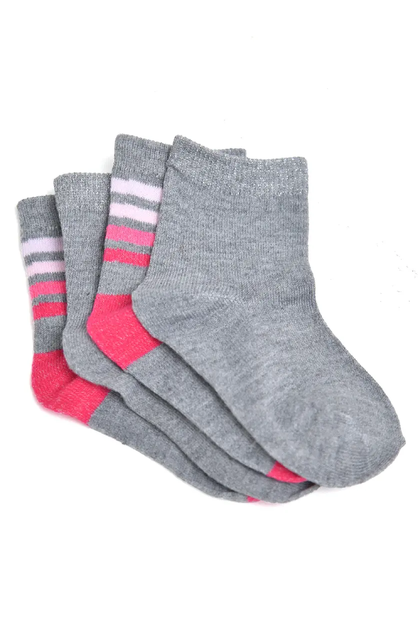 Lot de 2 paires Chaussette Fillette