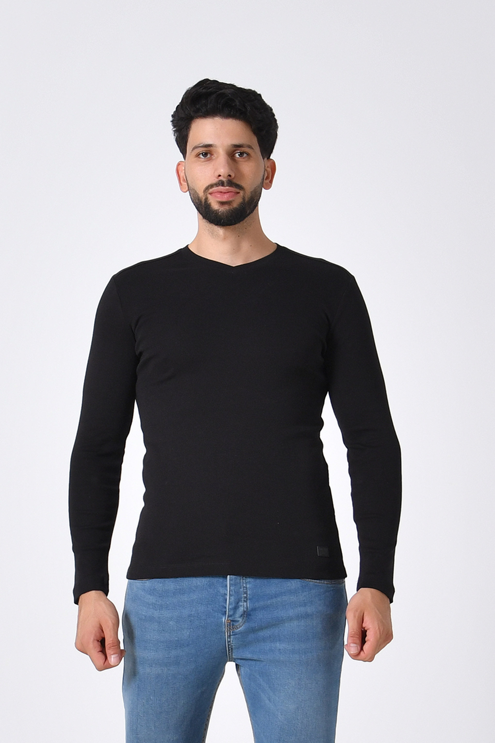 T-shirt col V | HA, Boutique en ligne, Tunisie